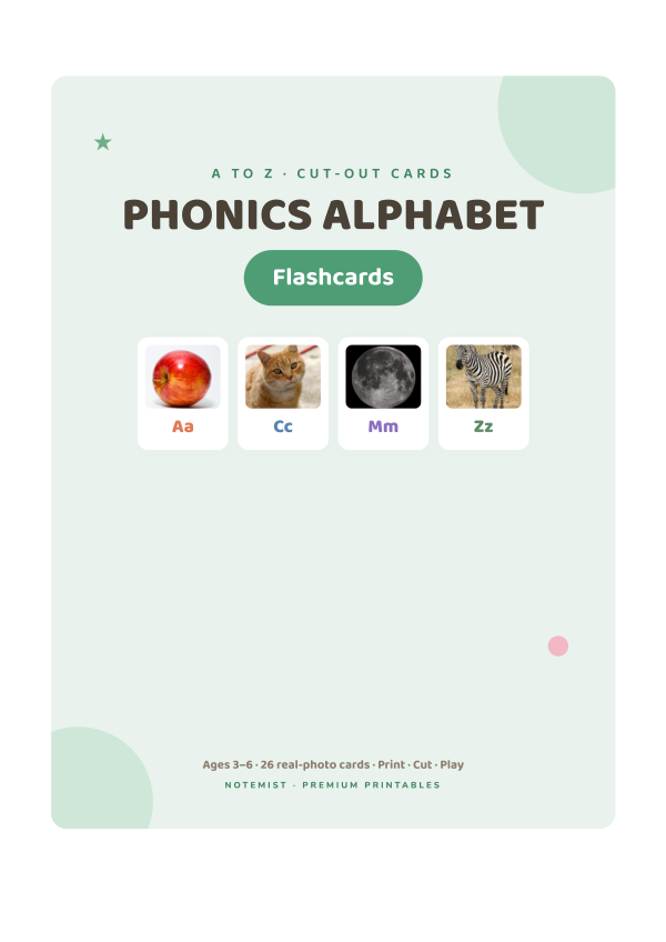 Alphabet Flashcards